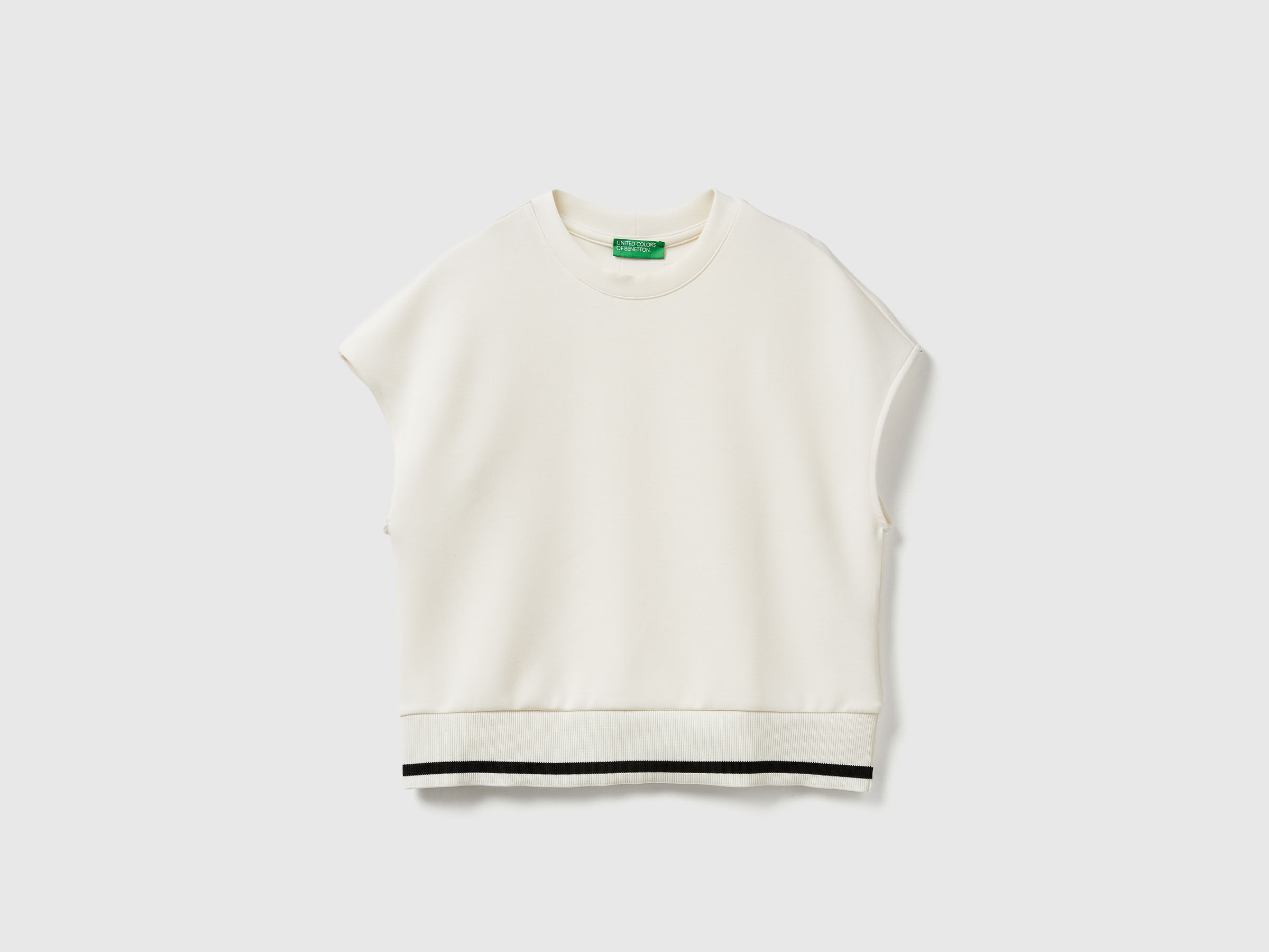 SLEEVELESS SWEATER Women image number 5
